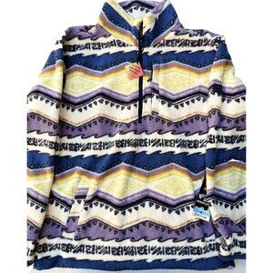 Billabong Men's Boundary Half-Zip Mock Neck Fleece Size M